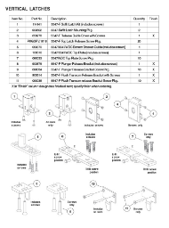 Vertical Latches
